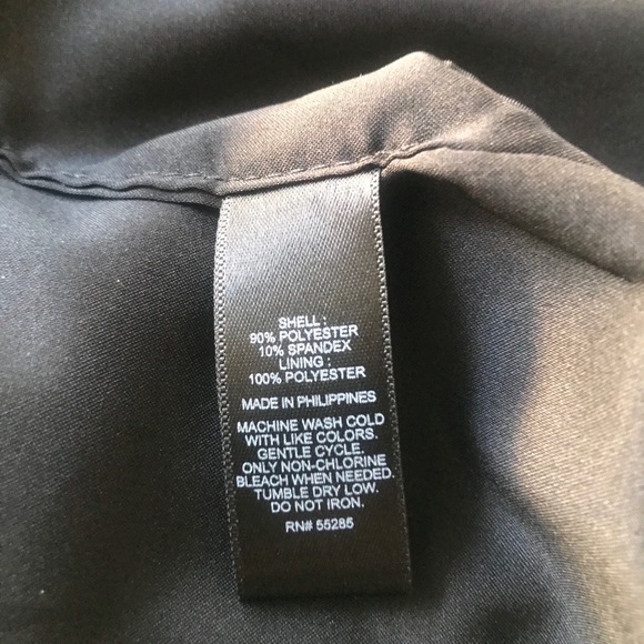 Express black velvet bomber jacket - Picture 4 of 4